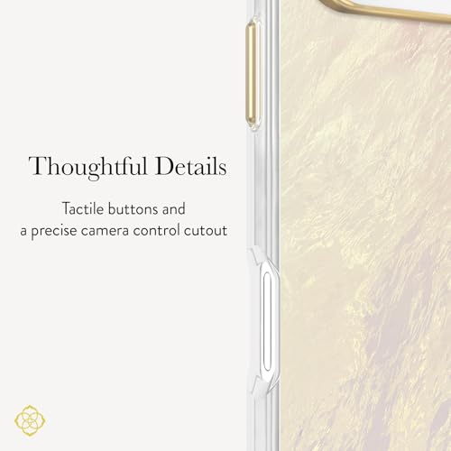 Kendra Scott iPhone 17 Pro Case - MagSafe Phone Case - Ivory Pearl by Case-Mate - Used condition - Image 3