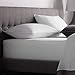 WEEKENDER Alternative Hotel Quality 100% Cotton Cover-Soft Pillow-2 Pack-King, White