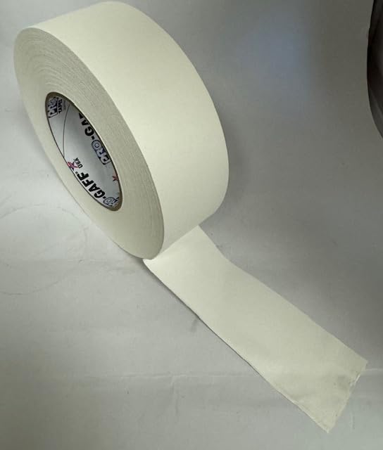 Generic White Pro-Gaff 2"" x55 yds, 2 Roll Pack