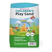 The Glowhouse Childrens Play Sand for Soft Play Kids Non Toxic Play Sand, Sand Bags for Sand Pit and Other Play Areas