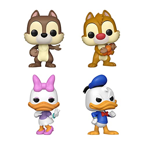 Funko Pop! Disney Classics Juego de 4 Donald Duck, Daisy Duck, Chip y Dale