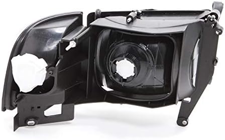 Miniatura 2 de HEADLIGHTSDEPOT Faros delanteros halógenos transparentes europeos compatibles con Dodge Ram 1500 2500 3500, incluye faros delanteros izquierdo del