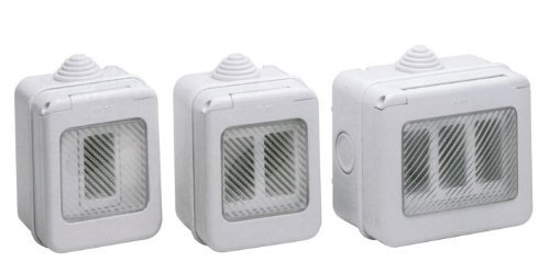 Scatola Di Giunzione IP68 Da 4 Pezzi, Connettore Elettrico Esterno Impermeabile A 3 Vie Scatola Di Collegamento Elettrico Impermeabile 55 Mm 10 Mmnero 90019762