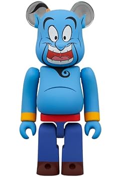 MEDICOM TOY - BE@RBRICK GENIE アラジン 100％ &amp; 400％ BE@RBRICK GENIE 100% & 400% Set Disney Aladdin New Japan