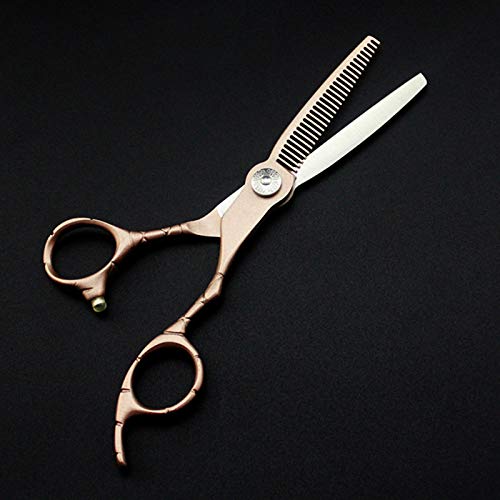 Haarschneideschere, 6 Zoll, Professioneller Jp 440C-Stahl, Roségold, Haarschneideschere, Effilierschere, Friseurwerkzeuge, Schneideschere, Friseurscheren-Set