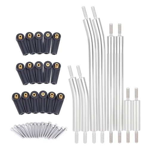Maillons carrosserie acier inoxydable pour Axial SCX24 kit de liaison rigide