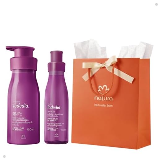 KIT PRESENTE NUTRITIVO E BODY SPLASH TODODIA AMEIXA E FLOR DE BAUNILHA (2 PRODUTOS)