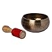 KPAVIR Hand-Hammered Tibetan Singing Bowls Set Musical Instrument for Meditation with Stick and Cushion (Bowl Size - 5 Inches)