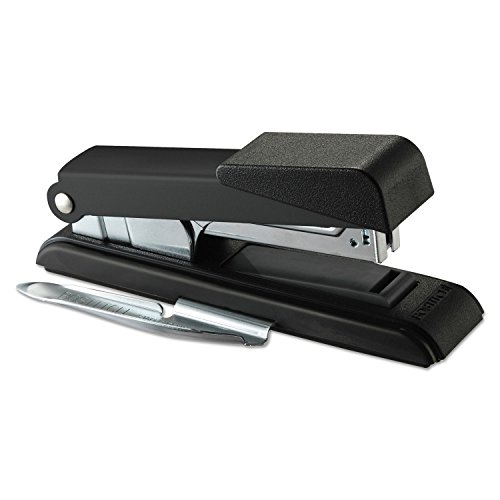 Bostitch Office B8RCFC B8 PowerCrown Flat Clinch Premium Stapler, 40-Sheet Capacity, Black