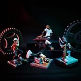 Doyomtoy Rap Star Cool Hip Hop Legends Resin Ornaments, Car or Desktop Statues, for Cake Topper, Living Room, Office, Guy Doll Rapper 2Pac, Shakur, Pac, Snoop…… (Straßentänzerin)