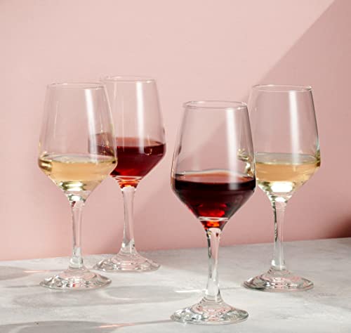 Godinger Wine Glasses, Italian Made Red Wine Glasses, Wine Glass, Stemmed Drinking Glasses, Glass Cups - Made In Italy, 15Oz, Set Of 4 #TOP3