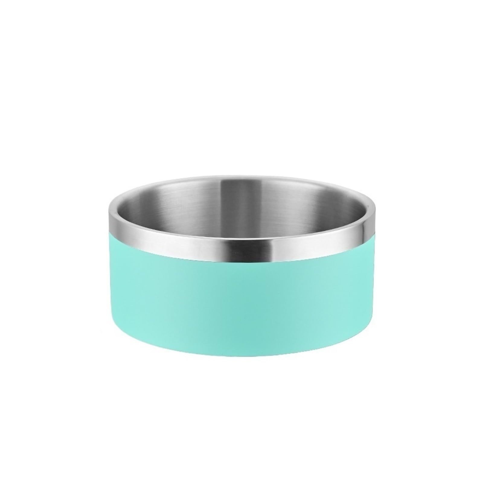Gamelle animaux anti-renversement grand volume 1,8 l en inox double paroi