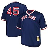 Pedro Martinez Boston Red Sox #45 MLB Kids Youth 4-20 Navy Cooperstown Player Jersey - Size 18-20