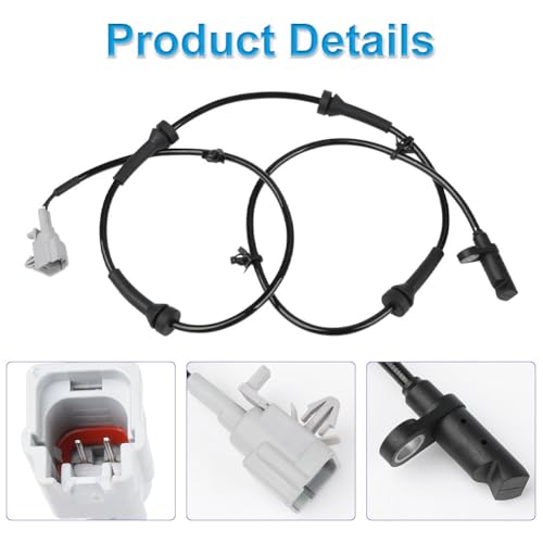 ABS Wheel Speed Sensor Compatible with Nissan Rogue 2.5L L4 2008-2013 by WMPHE - Used condition - Image 2