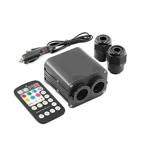 Techo led luz de fibra óptica 20W con efecto centelleo twinkle y doble control para coche