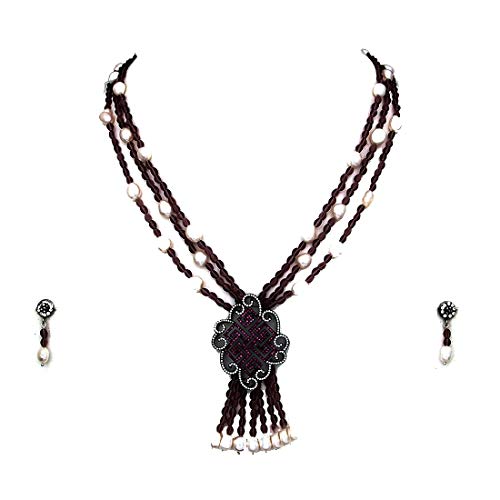 Cuenta Mixed CZ-Ametrine-Pearl para mujer con acabados de alta joyería y gemas seleccionadas