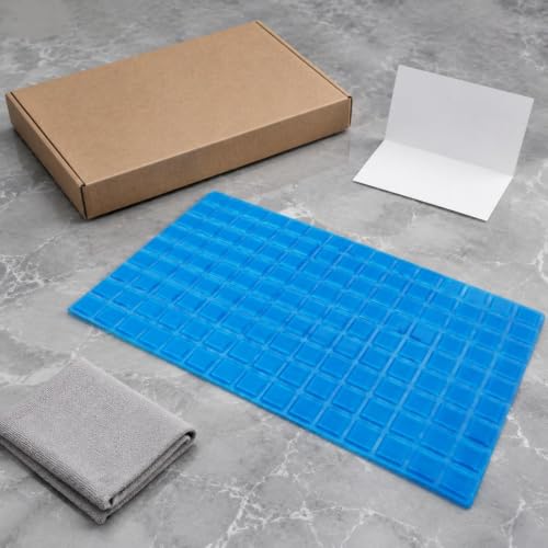Almohada de gel rectangular de 55x34cm con poliuretano y base texturizada 3