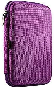 NavitechPurple Hard Protective EVA Case Cover Compatible with ECVILLA KMAX 7-Inch | Denver TAQ-70312 7-Inch | Fenghong Q88 7 Inch