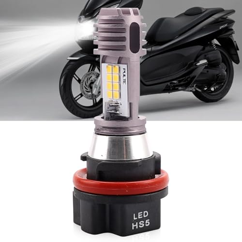 wbhCg LED oCNp ou HS5 12V 35W Px Hi/Lo ؑ֎ z_ Honda PCX125 PCX150ɓKp XN[^[ oCNp 1