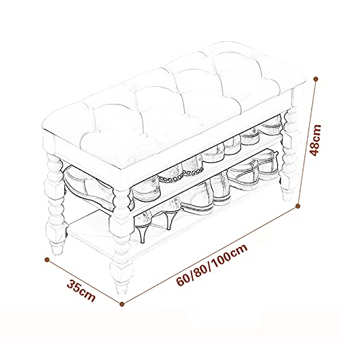 Banc de rangement velours pour sublimer votre entrée - 2