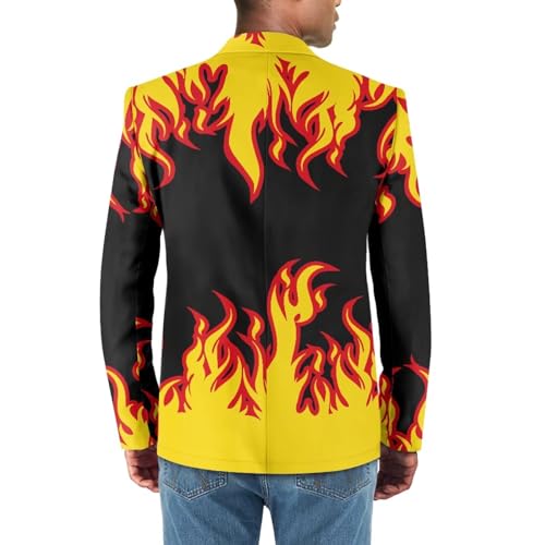 Sharks Men's Casual Blazer Jacket Lightweight Slim Fit Stretch Fabric for Office Wedding Travel (Multiple Colors)2