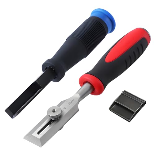 Lot de ciseaux à bois réglables et portatifs à angle droit pour couper des mortaises carrées, rainurer (burin à angle droit)