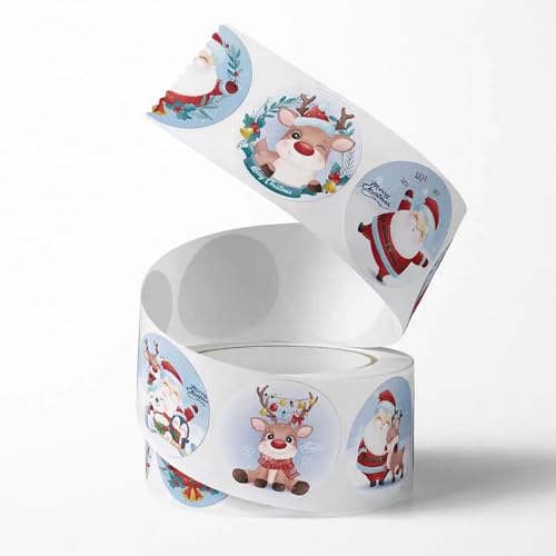 Generic 01 500 Pcs Christmas Santa Claus School Party Parade Holiday Decoration And Craft,Card Gift, Envelope Box White thumb #1