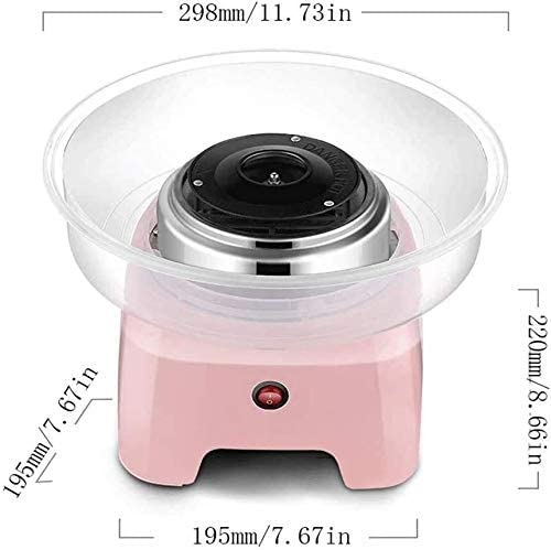 Mini Zuckerwattemaschine 500W Zuckerwattemaschine Maker 298×220×195×195mm für Partybedarf Urlaub Snacks Zuhause – Bild 3