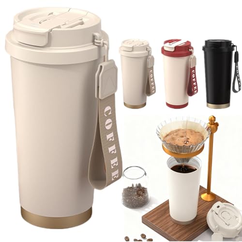 �Z���~�b�N�^���u���[ �X�g���[�t�� �Z���~�b�N�R�[�e�B���O ���� 530ml��e�� �����t�� �����^�� �L�� ������ �W�t�� ���ڂ�Ȃ� �^��f�M �ۉ� �ۗ� �R��h�~ ���ڂ�Ȃ� �R�[�q�[ �Y�_�Ή� �􂢂₷�� �I�t�B�X �A�E�g�h�A �L�����v �ʋ� ��