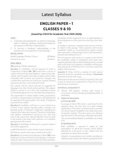 Image of Oswaal ICSE Question Bank Chapterwise & Topicwise Solved Papers Class 9 & 10 English-1 For 2026 Exam