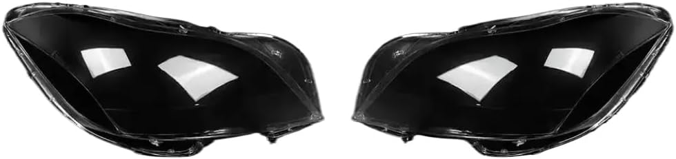 Headlight Lens Cover Clear Replacement For CLS Class W218 2010 2014