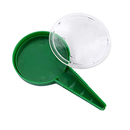 Set 4 piezas dispensador de semillas ajustable para jardín miniatura 6