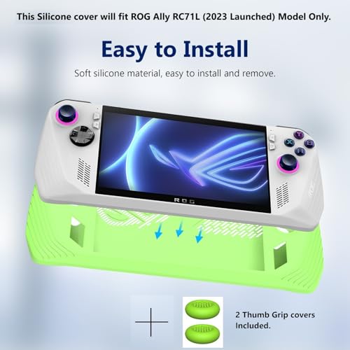 ADDGRIP® Silicone Cover Designed for ASUS ROG Ally Z1/Z1 Extreme RC71L (2023 Launched) Model Only - Stylish, Shockproof (Asus ROG Ally Console NOT... - Image 2