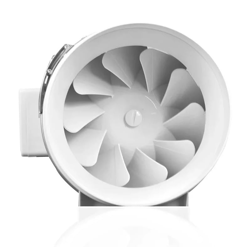 Extractor De Aire 4/5/6 Pulgadas For El Hogar, Silencioso, Conducto En Línea, For Baño, Cocina, Inodoro, Pared, Purificador ExtraccióN De Alta Eficiencia(5 inch)