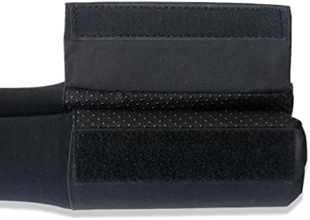 Strong and Sxy Black Sturdy Foam Barbell Pad with Canvas Outer Casing for Better Handling - Heavy Duty Fitness Workout Gym Cover for Women - Great for Weight Lifting, Hip Thrusts and Weighted Squats