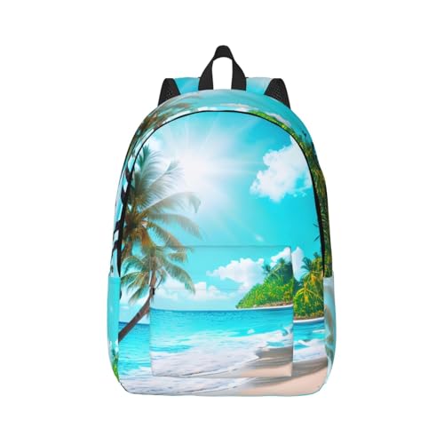 Sac à dos d'extérieur ergonomique et ultra résistant motif océan imprimé