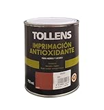 RENDIMIENTO: 10-12 m2/lt TOLLENS - IMPRIMACION ANTIOXIDANTE SECADO RAPIDO 750 ML - ROJO OXIDO