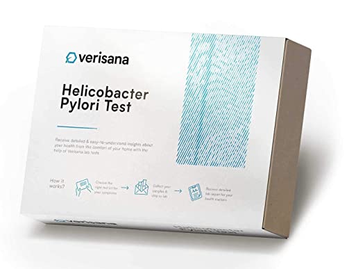 Helicobacter Pylori Test Kit – Determine H Pylori in Your Gut – Home Stool Test – Verisana