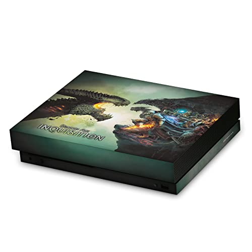 Skin vinyle Xbox One X Dragon Age graphisme officiel édition prestige