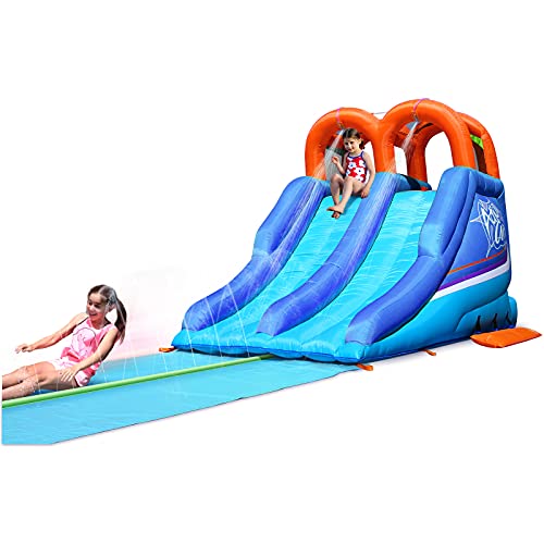 Intex Jump-O-Lene Château Gonflable – Trampoline Avec Tours, 4 Murs Hauts – Pour 2 Enfants, 54 Kg Max – Dès 3 Ans