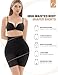 Ousmile Shapewear for Women Tummy Control, Butt Lifting High Waisted Body Shaper Shorts Under Dresses Thigh Slimmer Black, 2X-Large