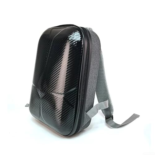 Mochila impermeable resistente para DJI Flip Fly More, diseñada con amplio almacenamiento y funciones de fácil acceso (negro)