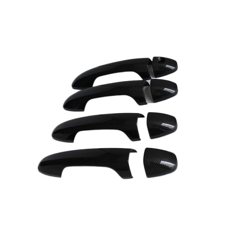 YMYYQW Car Outer Door Handle Car Parts Door Handle Covers Trim Accessories for Fortuner Sw4 SUV 2016 2017 2018 2019 for
