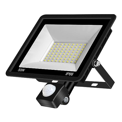Projecteur LED pour terrasse et jardin avec éclairage extérieur puissant blanc froid