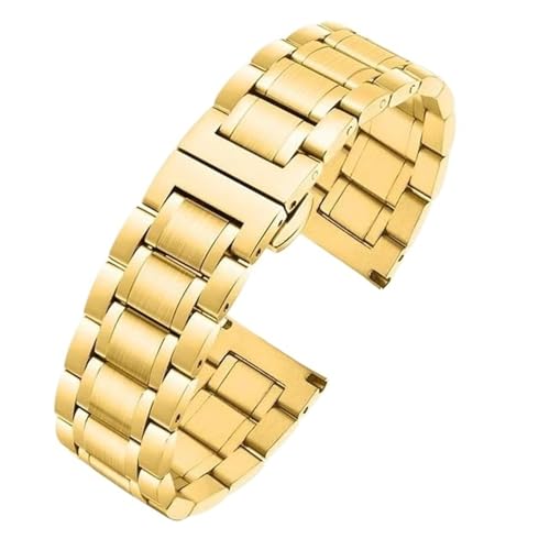 Bracelet de montre en acier inoxydable 12mm idéal pour le bureau et les soirées