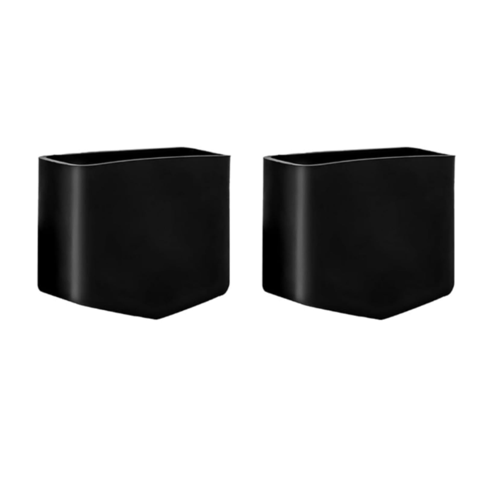 Cappucci in Gomma per Piedini Scala 40x20mm – 2 Pezzi Copripiedi Antiscivolo per Scale a Gradini – Coperture Resistenti per Piedi Scala