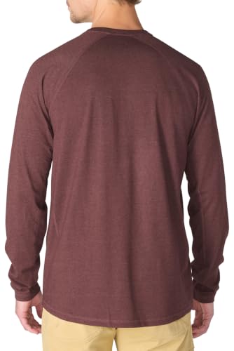 Image of Carhartt Men's Force Relaxed Fit Midweight Long-Sleeve Pocket T-Shirt