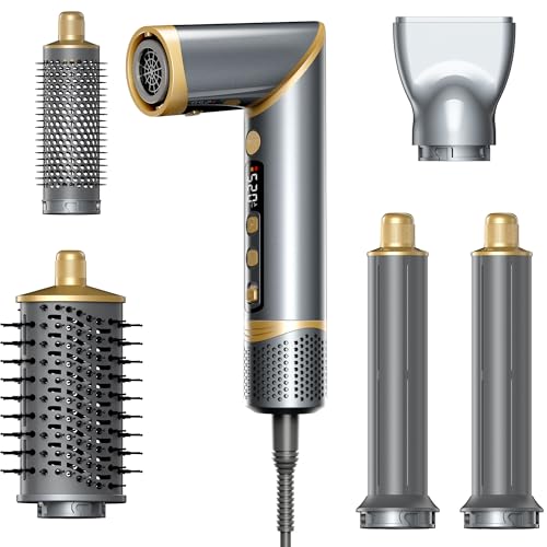 Easywave 5-in-1 Multi Hair Styler with Auto-Curling & Brushes — view 9