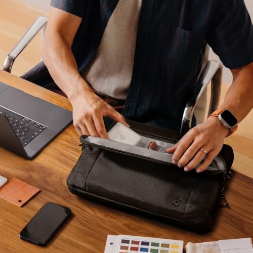 Image of tomtoc 360 Protective Laptop Case for 14-inch MacBook Pro M5 Pro /Max 2026 | A3426 A3427 A3434, M4 /M3 /M2 /M1 A3112 A3401 A3185, Water-Resistant Laptop Sleeve with CornerArmor, Fits 13.8 inch Surface Laptop