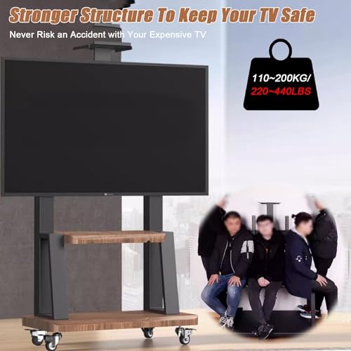 Soporte universal móvil para TV 32-70 pulgadas ajustable miniatura 6